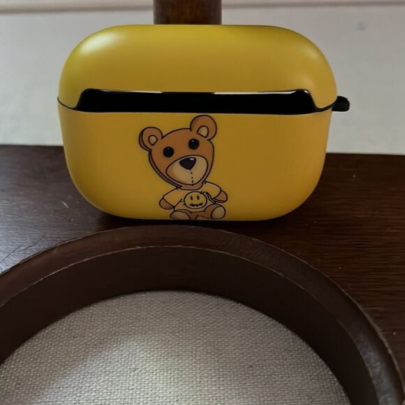 Yellow Theodore Bear drewhouse Airpod Pro Case NWOT - Picture 2 of 6